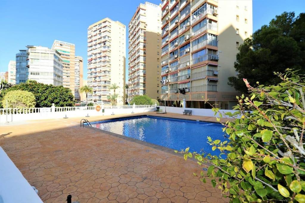 Luxurious 2-Bedroom Apt With Stunning Views, 1St Line On Levante Beach, Benidorm Eksteriør billede