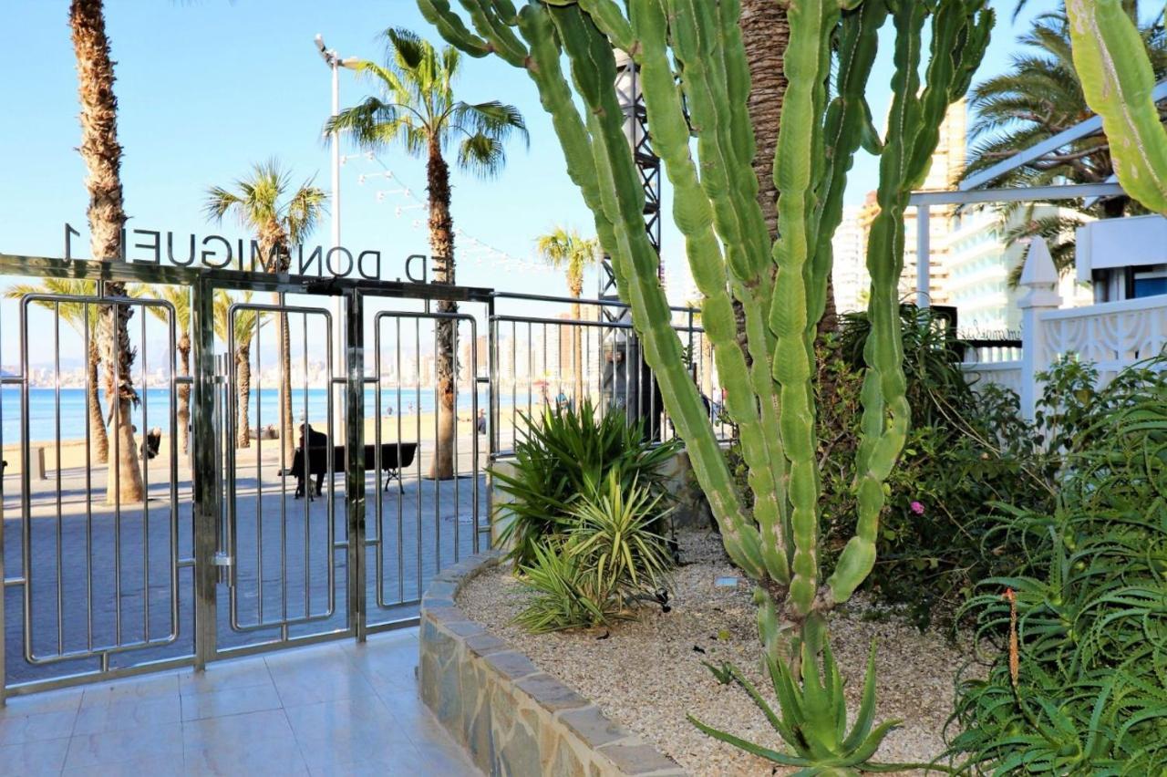 Luxurious 2-Bedroom Apt With Stunning Views, 1St Line On Levante Beach, Benidorm Eksteriør billede
