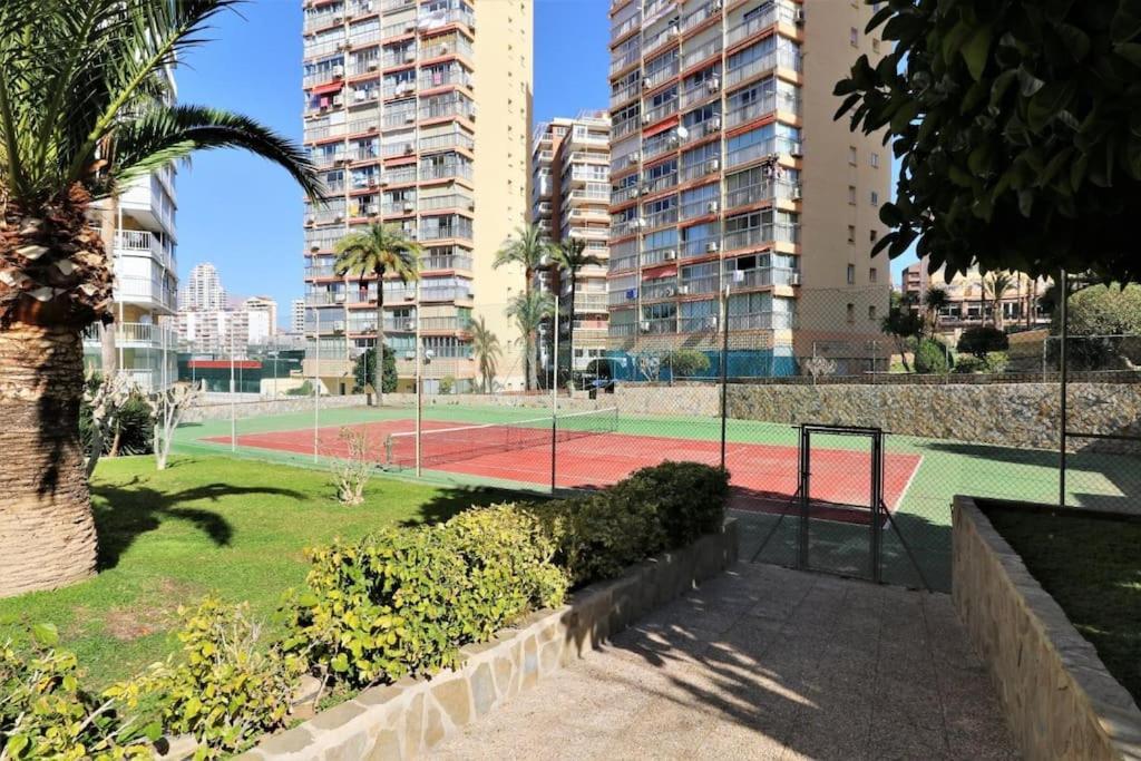 Luxurious 2-Bedroom Apt With Stunning Views, 1St Line On Levante Beach, Benidorm Eksteriør billede