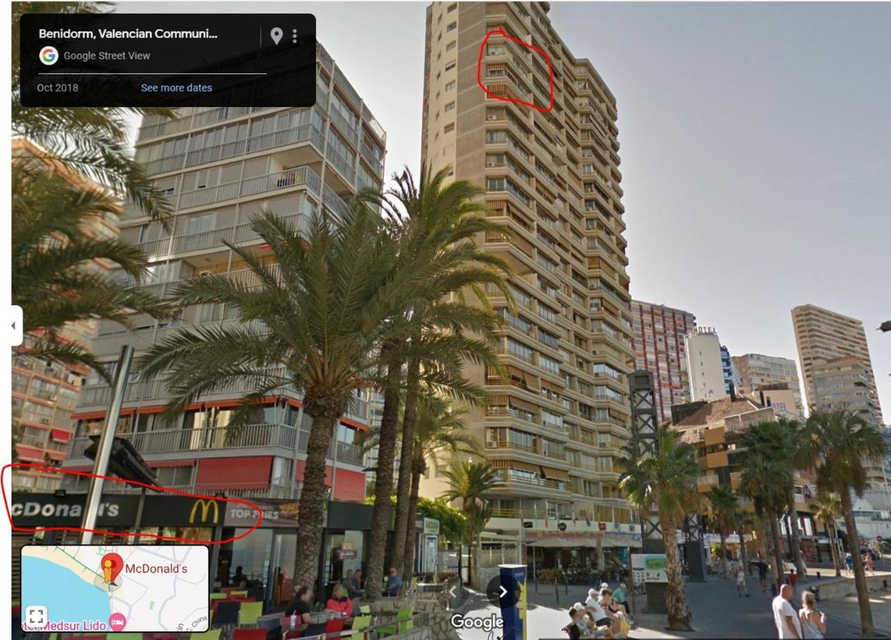 Luxurious 2-Bedroom Apt With Stunning Views, 1St Line On Levante Beach, Benidorm Eksteriør billede
